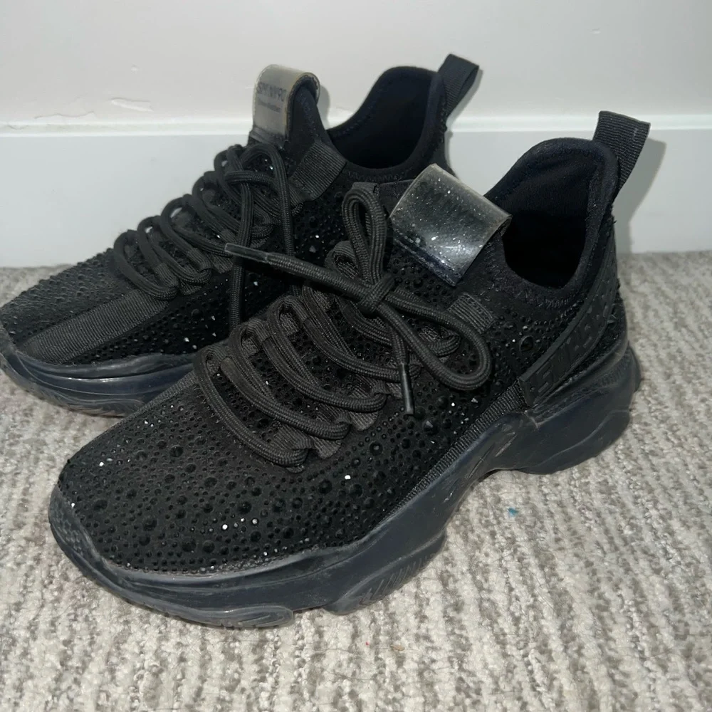 Steve Madden rhinestone sneakers - Picture 1 of 2